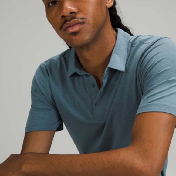 NWOT - Men’s Lululemon Evolution Short Sleeve Polo
River Blue - Size XL - Picture 6 of 8